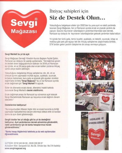 Acıbadem Dergisi'ne Mayıs 2019 Sayısında Bize de Yer Verdikleri İçin Sonsuz Teşekkürler