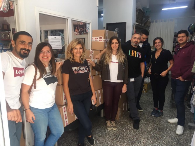 Levi's Strauss firmasından Derneğimize ziyaret