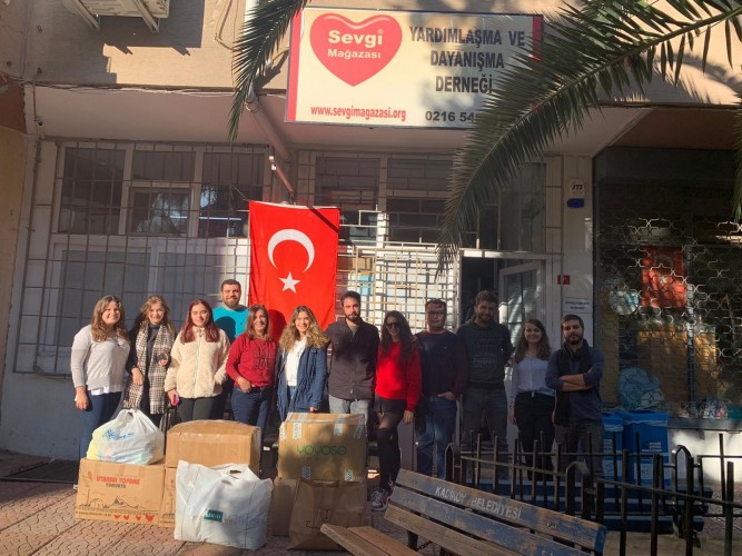 Tarabya ve Caddebostan Rotaract Kulübü üyelerinin yapmış olduğu ziyaret