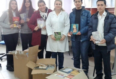 İnebey Anadolu Lisesi Kütüphane Kuruyor