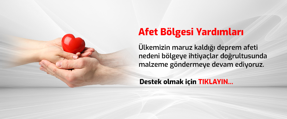 Afet Bölgesindeki İhtiyaçlar için Malzeme Gönderiyoruz.