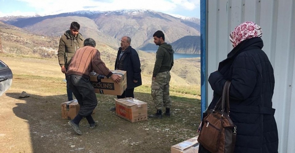 Elazığ’a gönderdiğimiz yardımlar ihtiyaç sahiplerine teslim edildi.